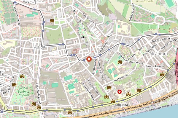 Map showing Homecooking Lisbon Pastel de Nata Class in Lisbon
