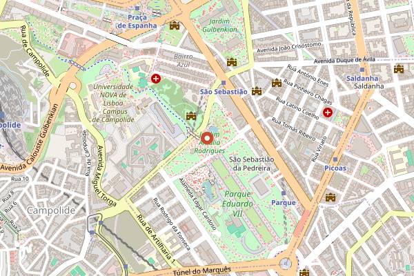 Map showing Essencia do Vinho Lisboa in Lisbon