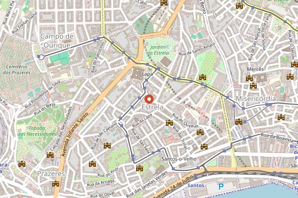 Map showing Loco in Lisbon