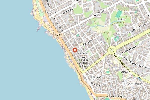 Map showing Padaria Formosa in Porto