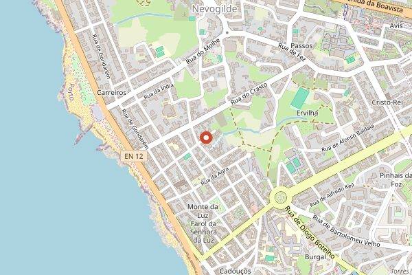 Map showing Cafeina Sunday Brunch in Porto