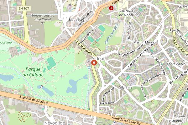 Map showing Soundwich in Porto