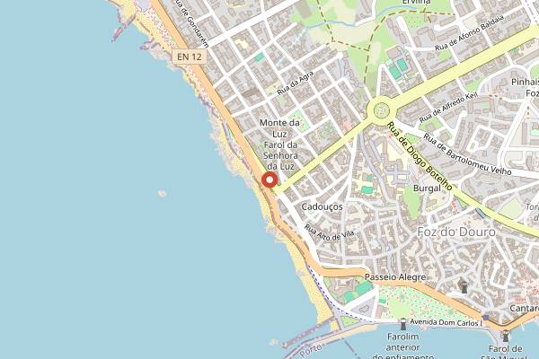 Map showing Peebz in Porto