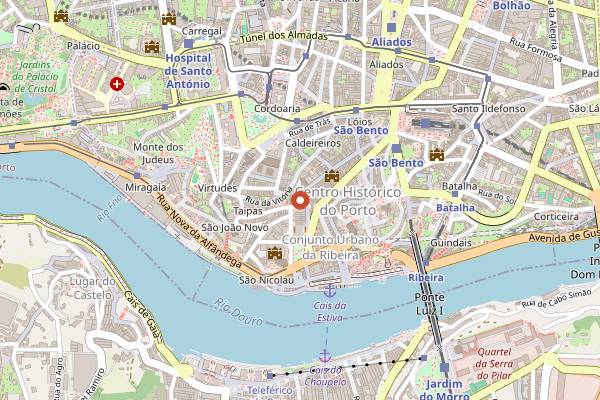 Map showing Picota in Porto