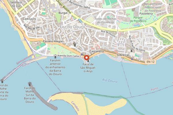 Map showing Miradouro-Ignez in Porto