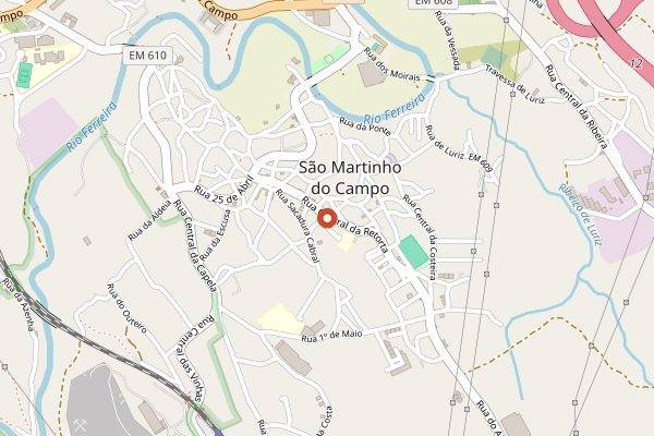Map showing Cantinho do Avillez in Porto