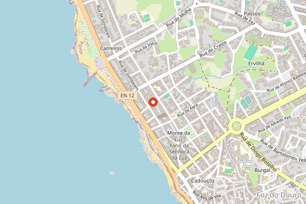 Map showing Terra Restaurant in Porto