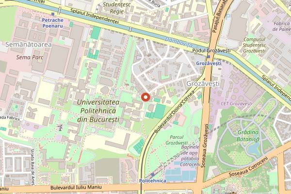 Map showing Mancave in Bucharest