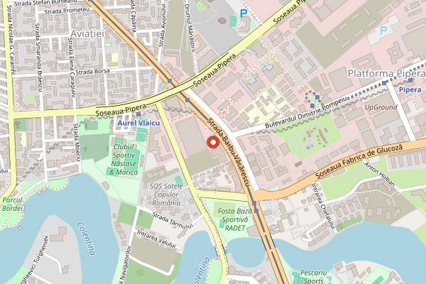 Map showing NOR Sky Bar and Restaurant in Bucharest