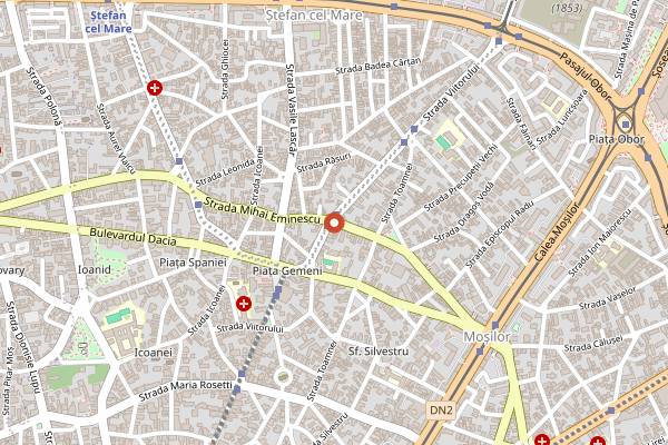 Map showing Guido Coffee in Bucharest
