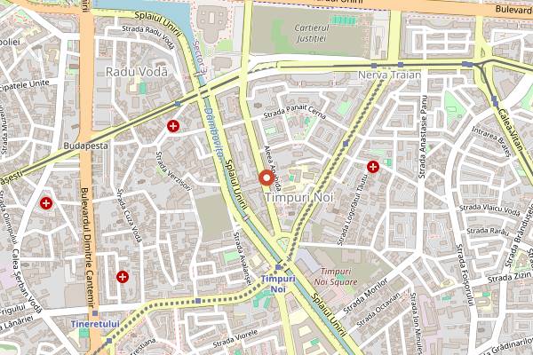 Map showing Sardin in Bucharest