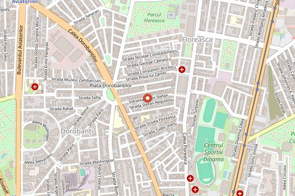 Map showing Lovin Wine Bar in Bucharest