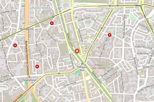 Map showing Wine Mood in Bucharest