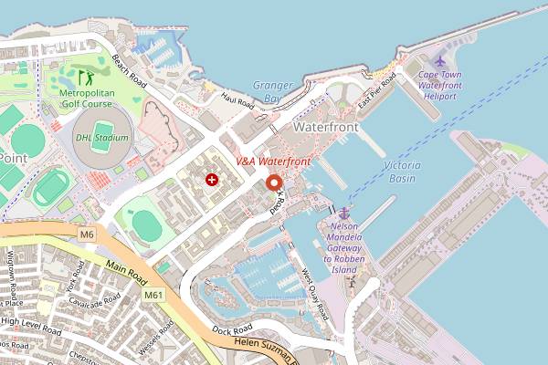 Map showing Cause Effect Cocktail Kitchen & Cape Brandy Bar in Cape Town