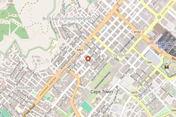 Map showing Addis in Cape in Cape Town