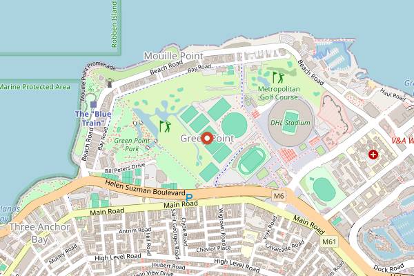 Map showing Taste of Cape Town in Cape Town