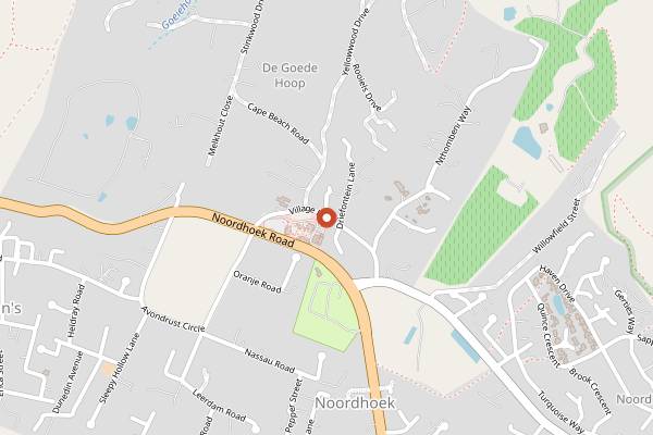 Map showing The Foodbarn in Cape Town