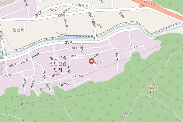 Map showing Gorilla Brewing Company in Busan