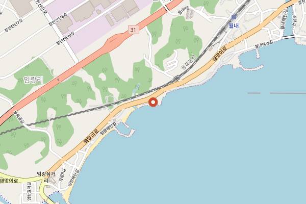 Map showing Waveon Coffee in Busan