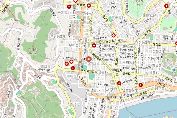 Map showing Busan Cooking Class in Busan