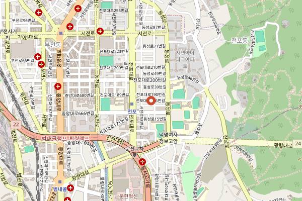 Map showing Or Whatever in Busan
