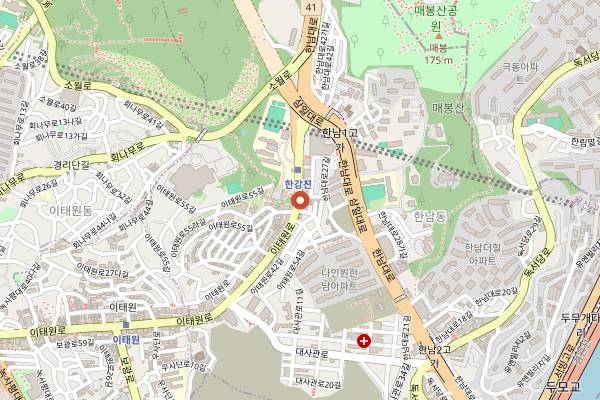 Map showing Passion5 in Seoul