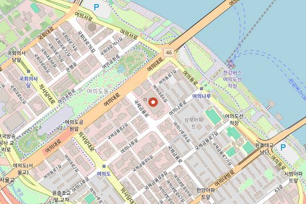 Map showing M29 (Fairmont Ambassador Seoul) in Seoul