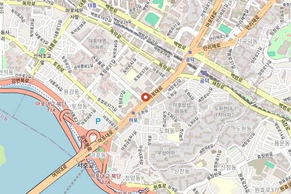 Map showing Chowol in Seoul