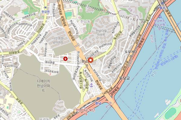 Map showing Pancake Original Story in Seoul