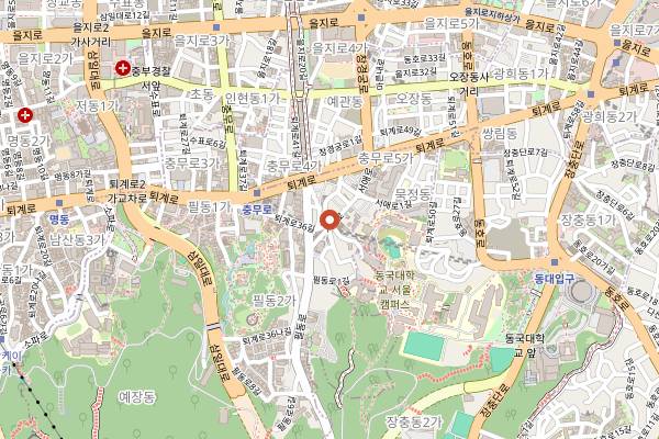 Map showing Pildong Myeonok in Seoul