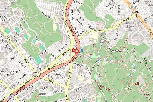 Map showing Cafe Pokpo in Seoul