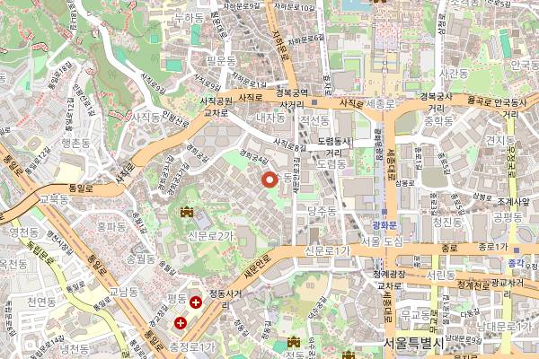 Map showing Coffee Tour in Seoul
