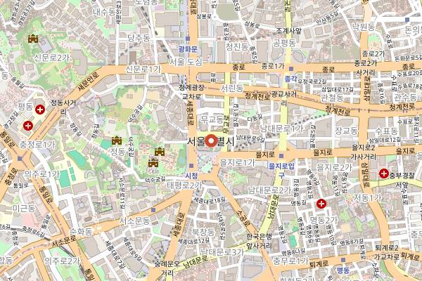 Map showing cooKorean Class Seoul in Seoul