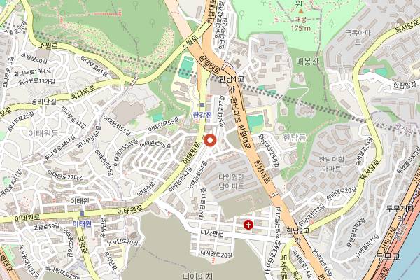 Map showing Nammi Plant Lab in Seoul