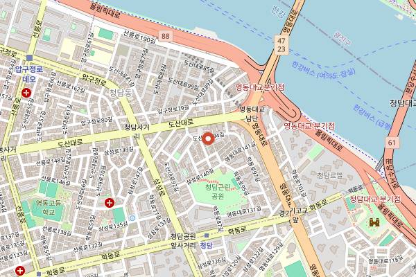 Map showing Sushi Kaisin in Seoul