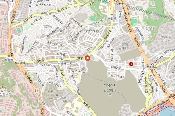 Map showing All That Jazz in Seoul