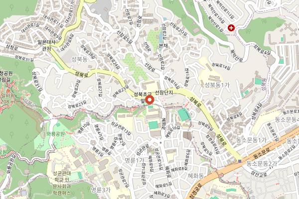 Map showing Jazz Story in Seoul