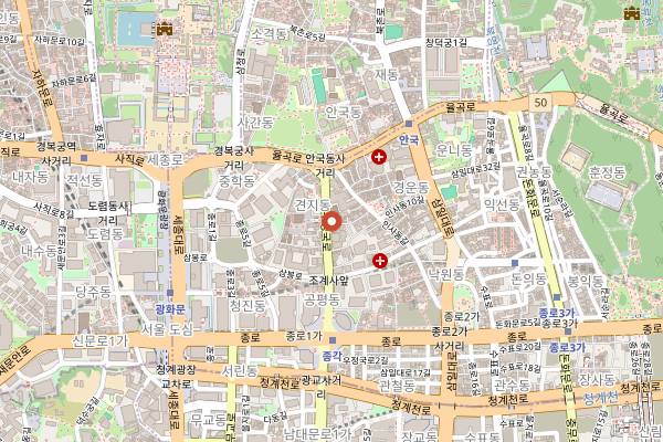 Map showing Balwoo Gongyang in Seoul