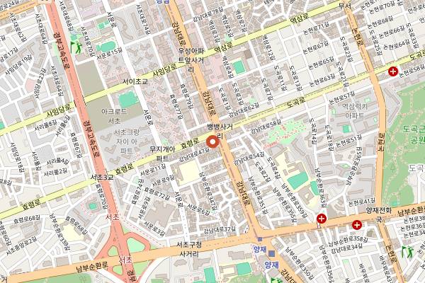 Map showing Budnamujip in Seoul