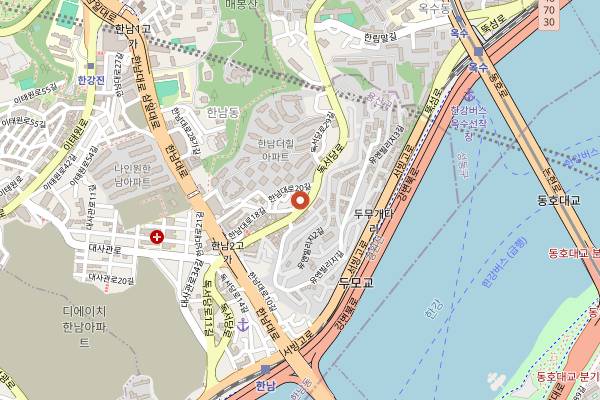 Map showing Big Lights (Bar Big Lights) in Seoul