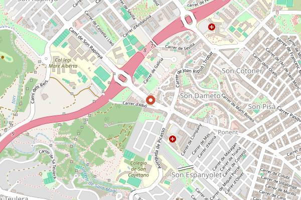 Map showing Lowther Brewery & Taproom in Palma
