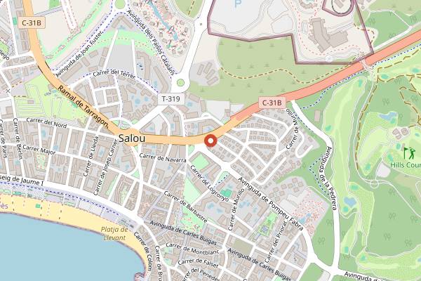 Map showing Anatolia in Salou