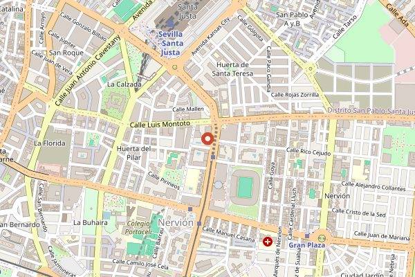 Map showing Iki in Seville
