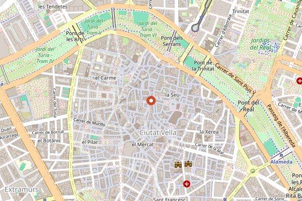 Map showing Levaduramadre in Valencia