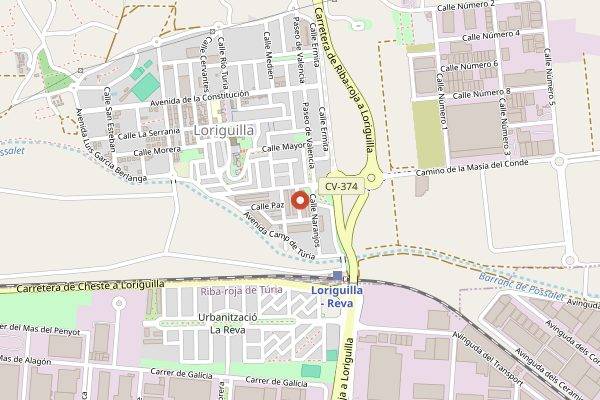 Map showing Dulce de Leche Boutique in Valencia