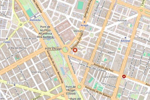 Map showing Askua Fine Dining in Valencia