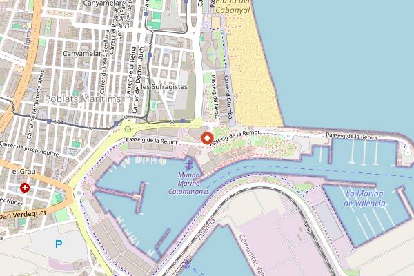 Map showing MYA in Valencia