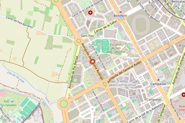 Map showing Kaymus in Valencia