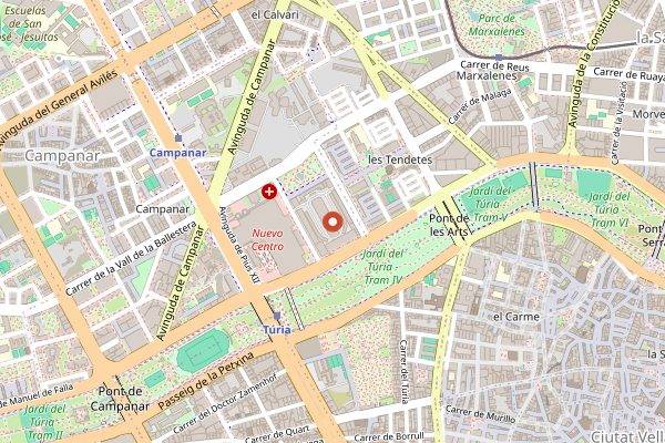 Map showing Llisa Negra in Valencia