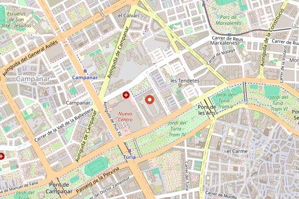 Map showing Saiti in Valencia